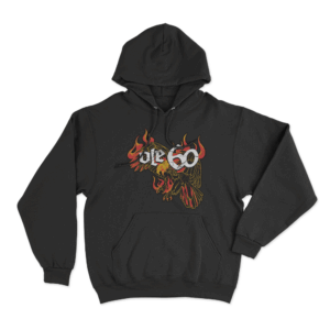 Eagle Fire Unisex Hoodie Black