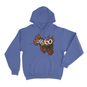 Eagle Fire Unisex Hoodie Blue