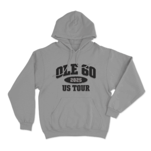 Ole 60 2025 US Tour Unisex Hoodie Grey