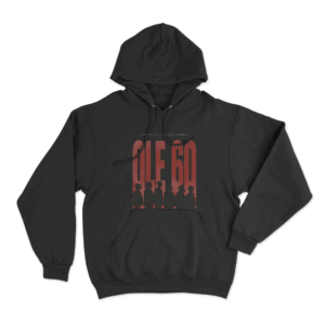 Ole 60 Band Silhouette Unisex Hoodie Black