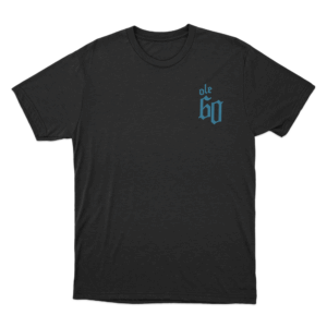 Ole 60 Logo Unisex T Shirt Black